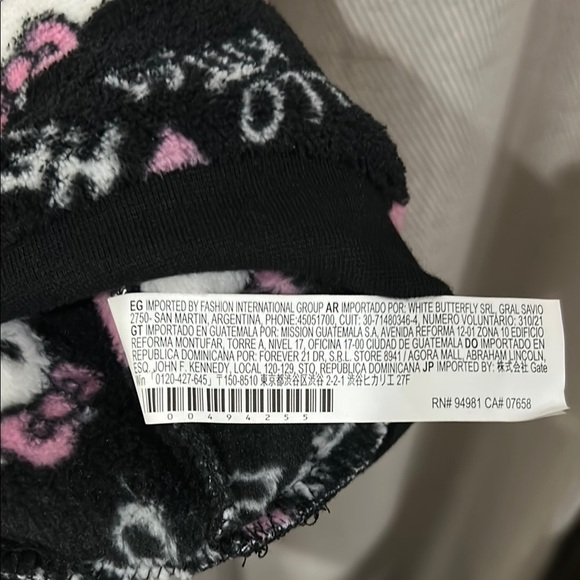 Hello Kitty Black and Pink Short Sleeve Tee for Small Pets - Picture 6 of 10